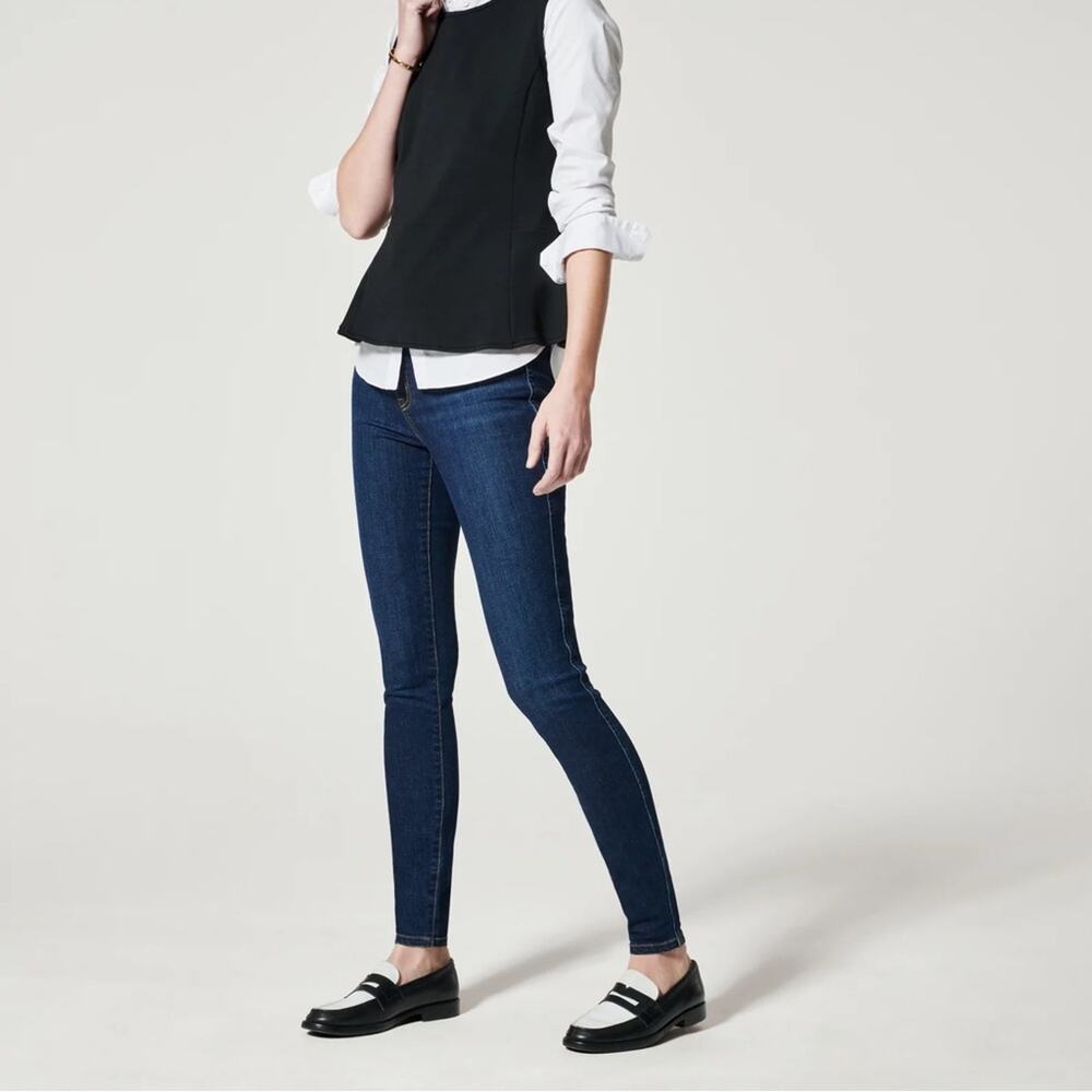Spanx Ankle Skinny Jeans in Midnight Shade